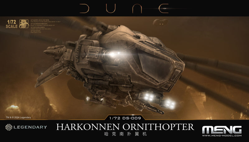 Meng DS009 1/72 Harkonnen Ornithopter - DUNE