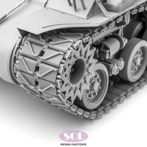 Sol Resin Factory MM609 1/16 M4 Sherman HVSS T-80-TRACK FOR ANDYS HHQ SHERMAN