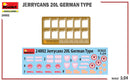 MiniArt 24002 1/24 Jerrycans 20l German Type