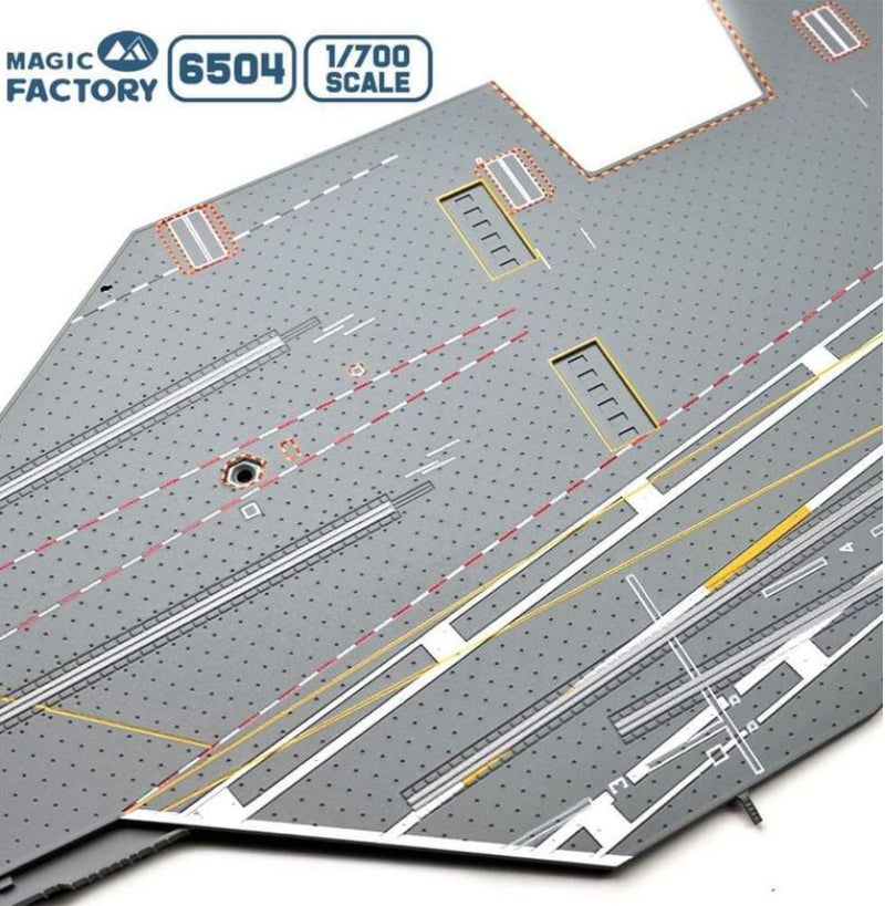 Magic Factory 6504 1/700 Pre-painted Flight Deck for USS Gerald R. Ford (CVN-78)