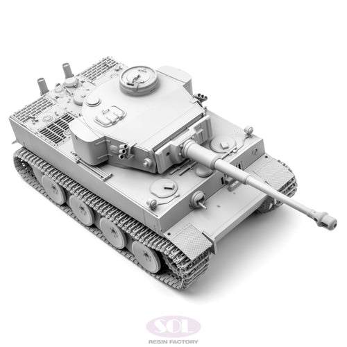 Sol Models Sol Resin Factory MM624 1/16 WWII German Tiger I [Initial Production E