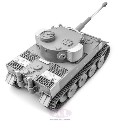Sol Resin Factory MM624 1/16 WWII German Tiger I [Initial Production Early 1943] Conversion Kits (for Andy's Hobby