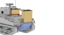Lanmo Model LM35038 1/35 Sherman M4A4 Deep Wading Kit (Europe)