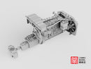 Lanmo Model NM3501 1/35 WWII Italian Autoblinda Internal Structure Kit