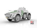 Lanmo Model MM35006 1/35 WWII Italian Autoblinda AB 40 Armored Car