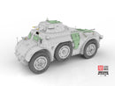 Lanmo Model MM35006 1/35 WWII Italian Autoblinda AB 40 Armored Car