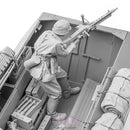 Sol Resin Factory MM640 1/16 WWII German  Infantry MG42 Rear Sd.Kfz 251 Gunner