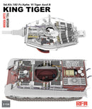 Rye Field Model 5159 1/35  Tiger Ausf.B "King Tiger" Clear Version, INTERIOR
