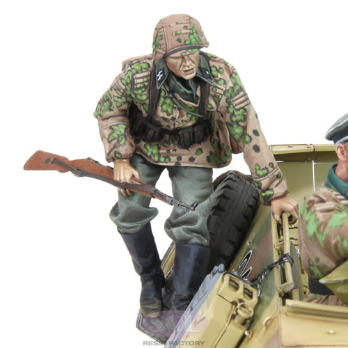 Sol Resin Factory MM654 1/16 WWII German Jumping off Infantry 3