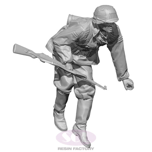 Sol Resin Factory MM655 1/35 WWII German Jumping off Infantry 3
