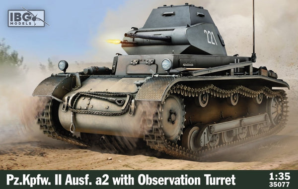 IBG 35077 1/35 Pz.Kpfw.II Ausf. a/2 with Observation turret