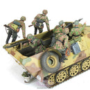 Sol Resin Factory MM656 1/16 WWII Sd.kfz.251/1 Crew  for Das Werk SdKfz 251