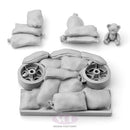 Sol Resin Factory MM661 1/16 WWII COMPLETE Accessories Set for M10