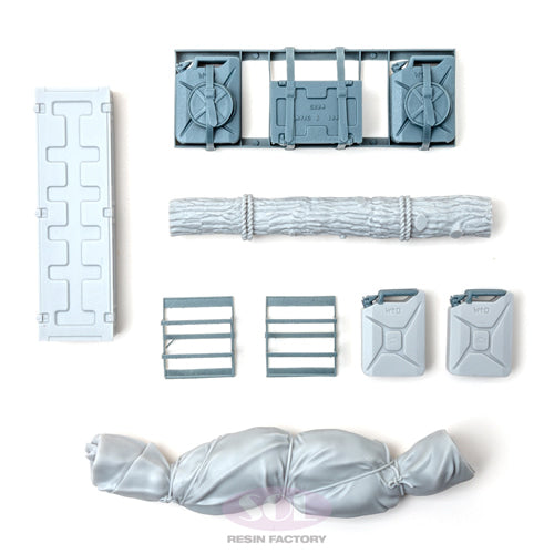 Sol Resin Factory MM666 1/16 WWII  SET D Accessories Set for M10 ACHILLES