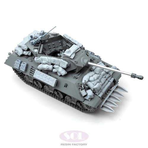 Sol Resin Factory MM667 1/16 WWII Accessories Set for M10 ACHILLES