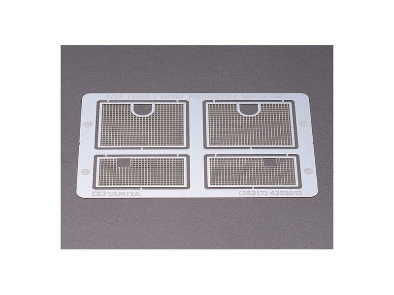 Tamiya 35217 1/35 Tiger I Early Production Photo Etched Grille Set