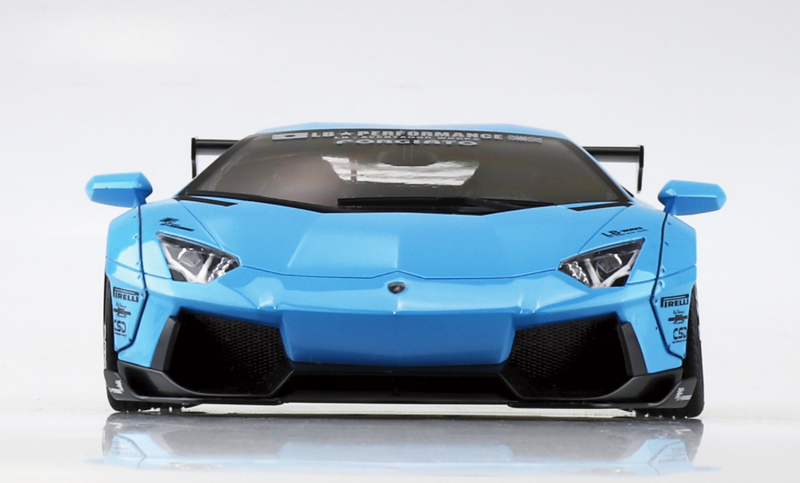 Aoshima 05989 1/24 Lamborghini Aventador Ver.1 LB Works