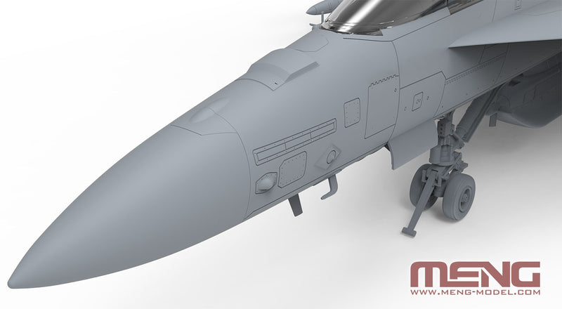Meng LS-019 1/48 Boeing EA-18G Growler Electronic Attack Aircraft Yellow Jackets Model Kit