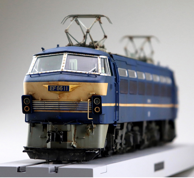 Aoshima 05408 1/45 Electric Locomotive EF66 Early Model