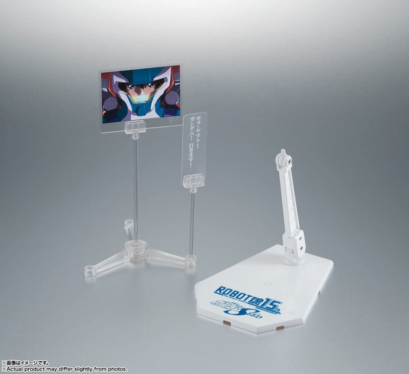 Bandai 0065549 The Robot Spirits Side MS GAT-X105+AQM/E-X01 Aile Strike Gundam Ver. A.N.I.M.E. 15th Anniversary "Mobile Suit Gundam SEED"