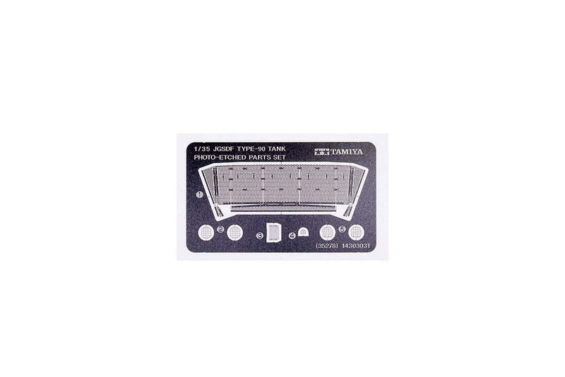 Tamiya 35278 1/35 JGSDF Type 90 Tank Etched Set