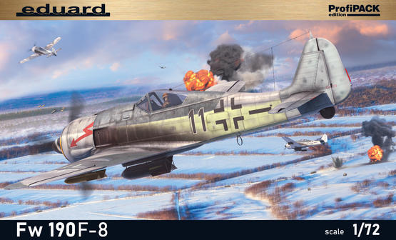 Eduard 70119 1/72  Focke-Wulf Fw 190F-8  Profipack