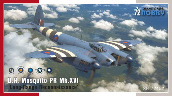 Special Hobby 72452 1/72 D.H. Mosquito PR Mk.XVI 'Longa-Range Reconnaissance'