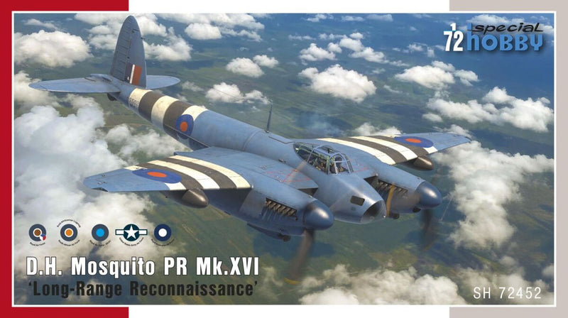 Special Hobby 72452 1/72 D.H. Mosquito PR Mk.XVI 'Longa-Range Reconnaissance'