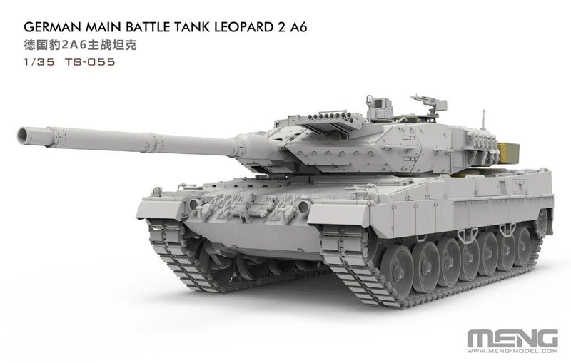 Meng TS055 1/35 Leopard 2A6 - German Main Battle Tank