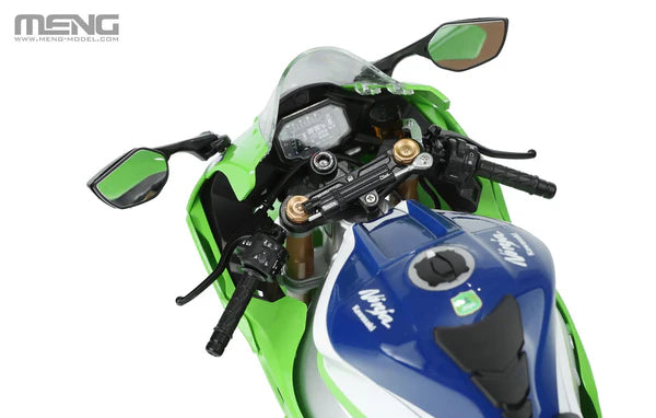 Meng MT007s 1/9 Kawasaki Ninja ZX-10R (Pre-colored Edition)