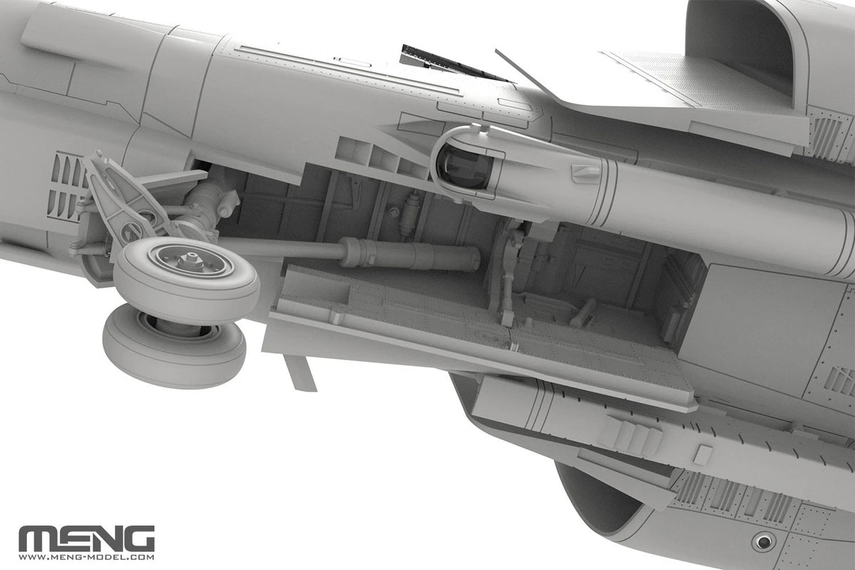 Maquette Meng-Model F-4E Phantom II 1:48 - Kit Terminator 2020, Neuf, Plastique à Monter