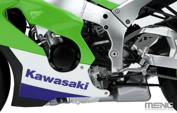 Meng MT007s 1/9 Kawasaki Ninja ZX-10R (Pre-colored Edition)