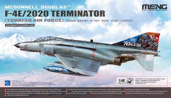 Meng LS020 1/48 McDonnell Douglas F-4E/2020 Terminator (Turkish Air Force)