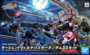 Bandai 2568794 SDW Heroes Sergeant Verde Buster Gundam DX Set