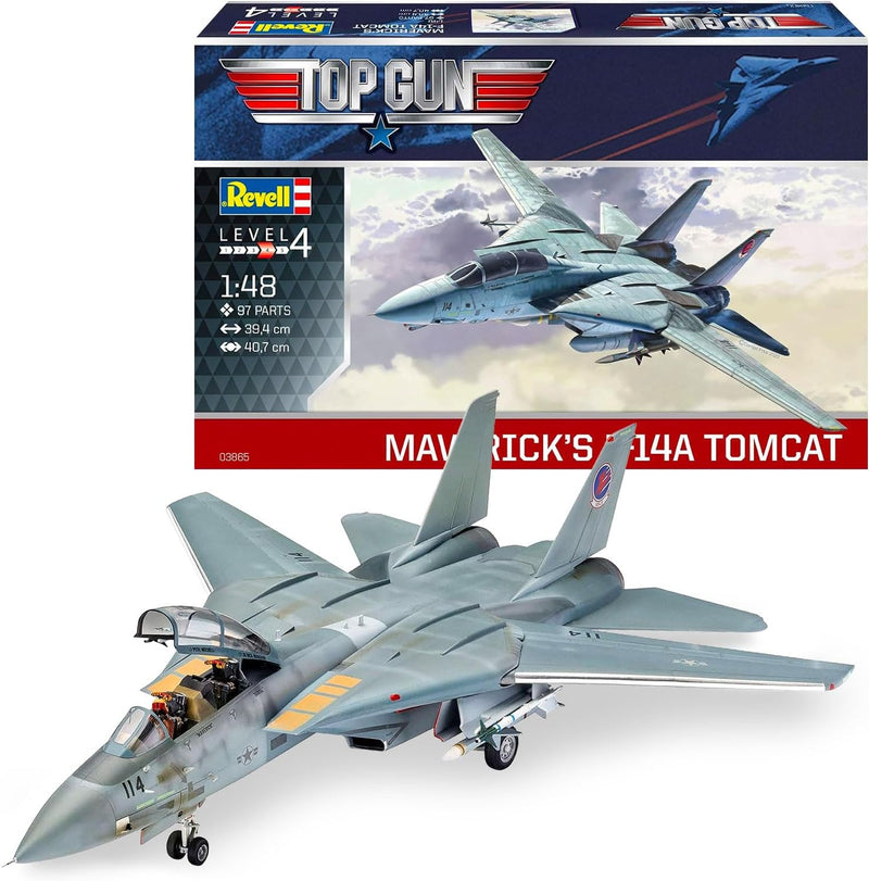 Revell 3865 1/48 Top Gun Maverick's F-14A Tomcat