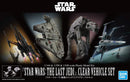 Bandai 1/144 & 1/350 & 1/540 Star Wars: The Last Jedi Clear Vehicle Set 'Star Wars', Bandai Spirits VM