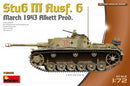 MiniArt 72105 1/72 StuG III Ausf. G March 1943 Prod.