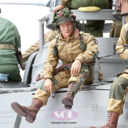 Sol Resin Factory MM721 1/16 WWII U.S.Army Airborne 3