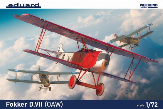 Eduard 07407 1/72 Fokker D. VII (OAW)