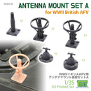 T-Rex 35114 1/35 Antenna Mount Set A for WWII British AFV
