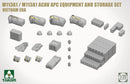 ***PRE-ORDER NOT IN STOCK Takom 2217 1/35  M113A1 APC EQUIPMENT AND STORAGE SET PREORDER***