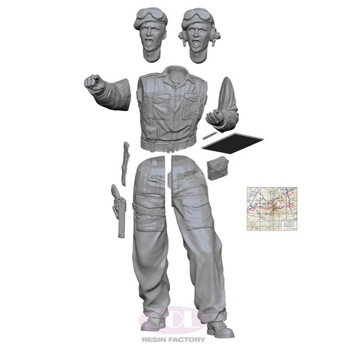 SOL Resin Factory MM684 1/35 WWII Achilles British Tank Crew
