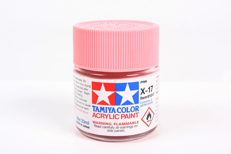 Tamiya 81017 X17 Gloss, Pink - 23ml