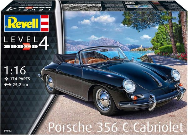 Revell 07043 1/16 Porsche 356 Cabriolet