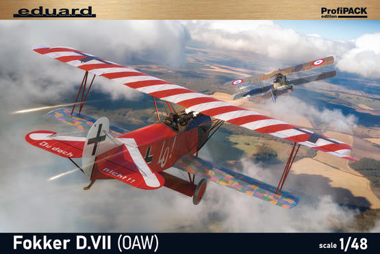 Eduard 08136 1/48 Fokker D. VII (OAW)