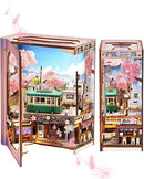 Robotime LKS01 Strolling in the Sunshine DIY Wooden 3D Puzzle Book Nook