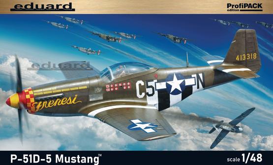 Eduard 82101 1/48 P-51D-5 Mustang - Profipack