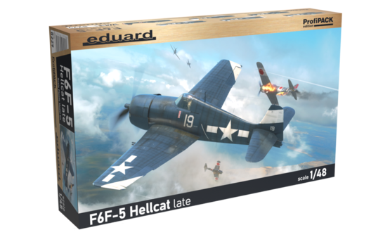 Eduard 8229 1/48 F6F-5 Hellcat Late - ProfiPACK