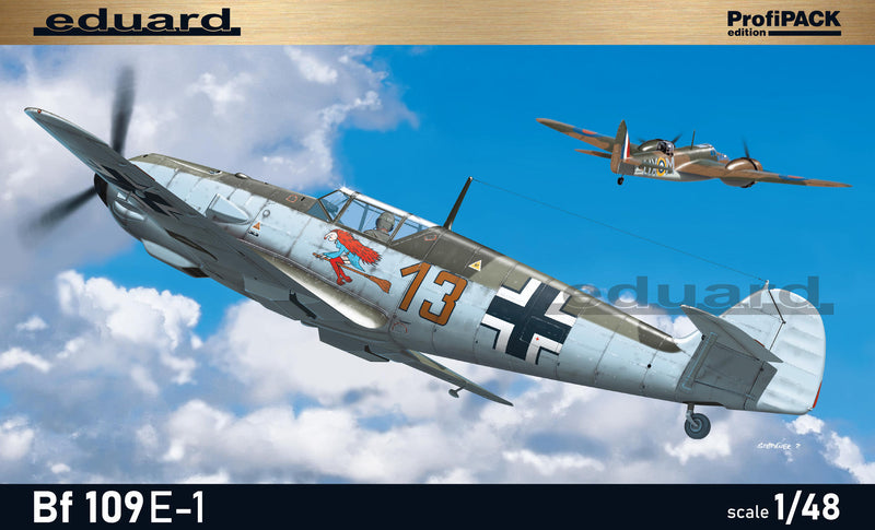 Eduard 8261 1/48 Messerschmitt Bf 109E-1 ProfiPACK Editon