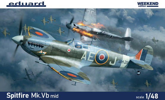 Eduard 84186 1/48 Spitfire Mk. Vb (mid)